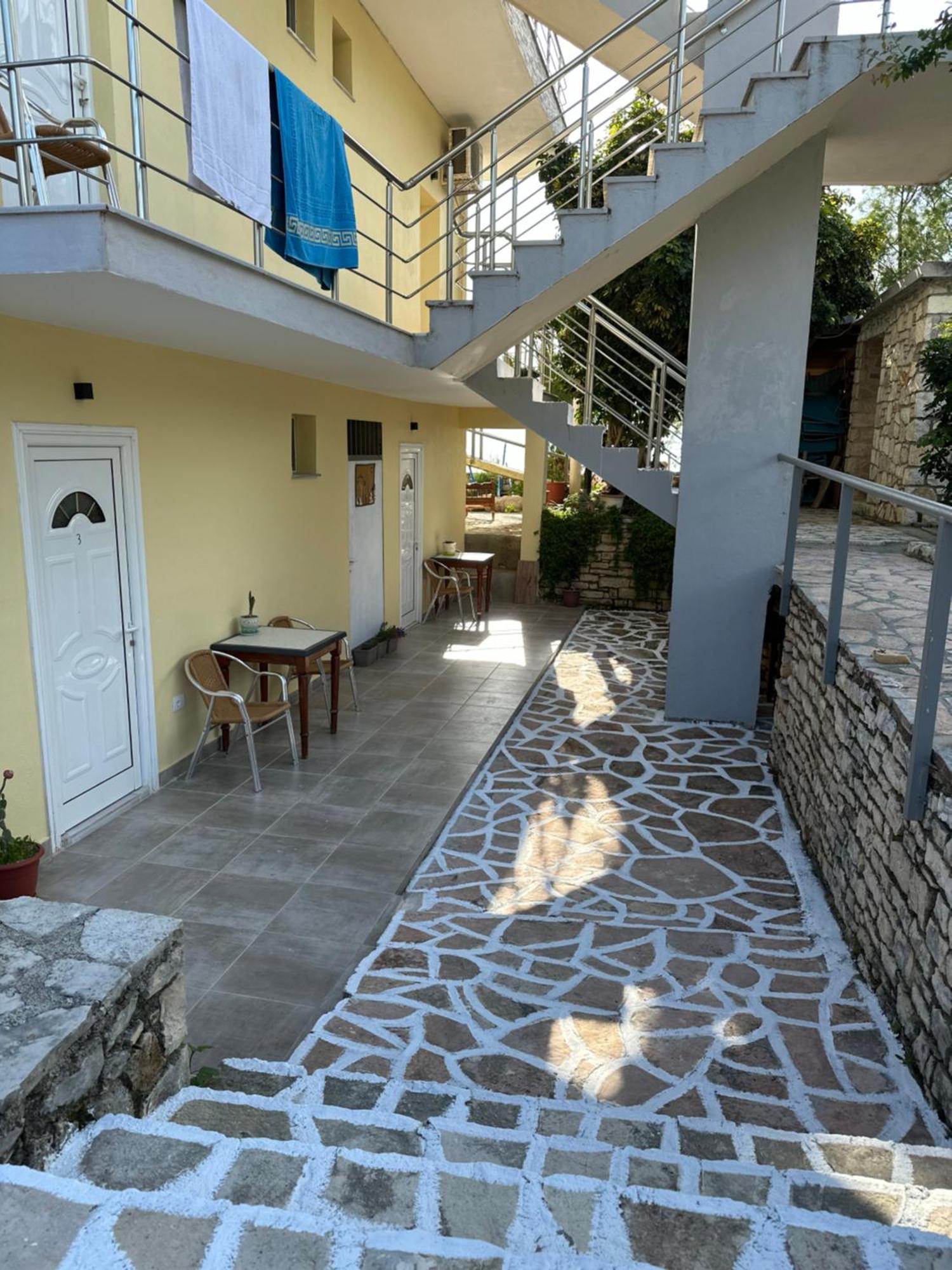 Potami Seashell Hotell Himare Eksteriør bilde